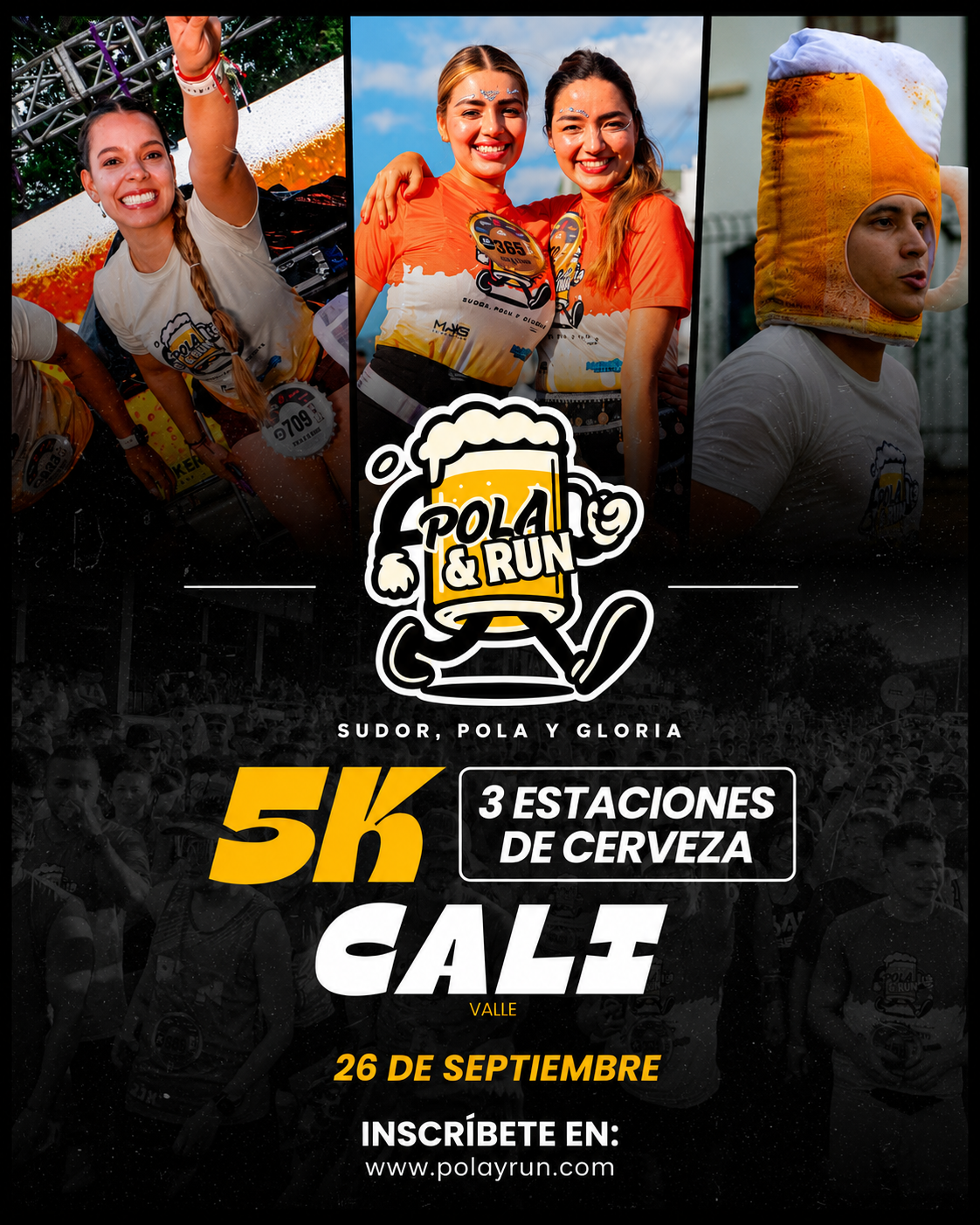 Pola y run Cali 2026