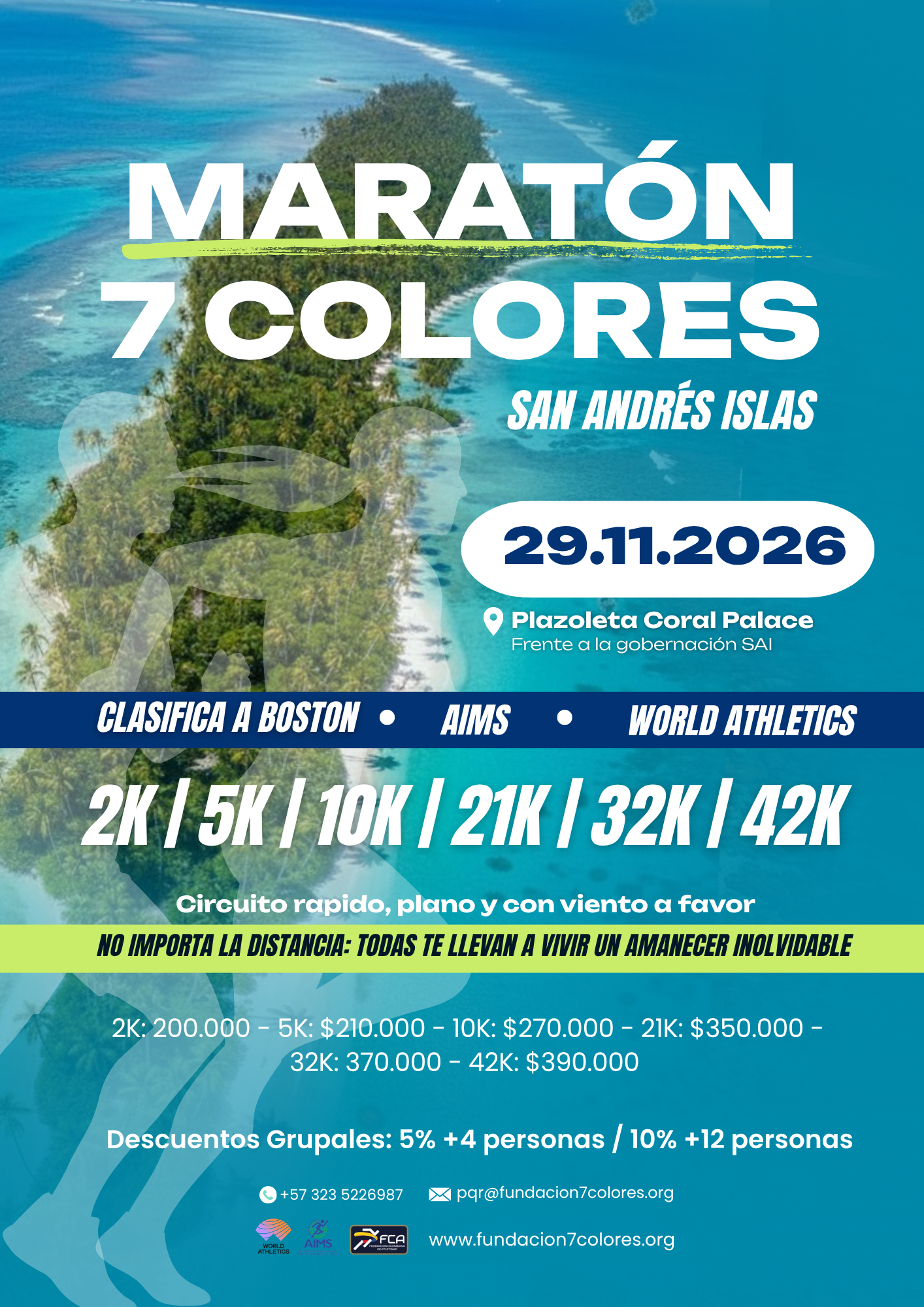 Maraton 7 colores 2026